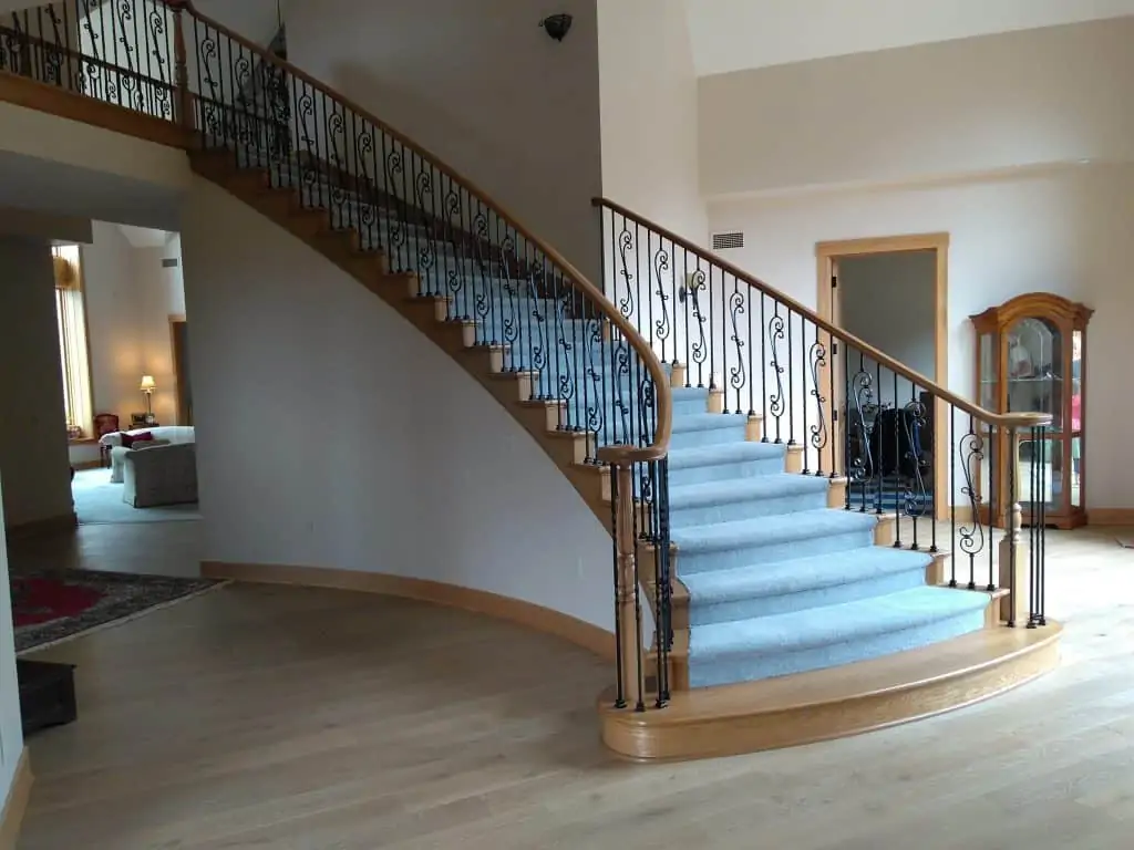 Curved Staircase Completed